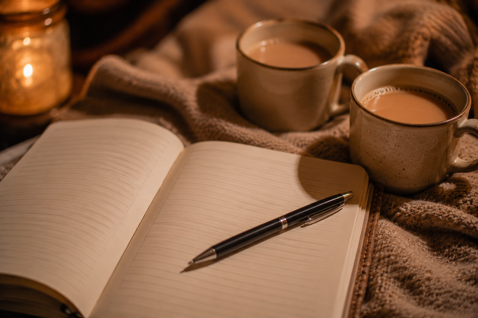Appreciating each other - end-of-year journal questions for couples