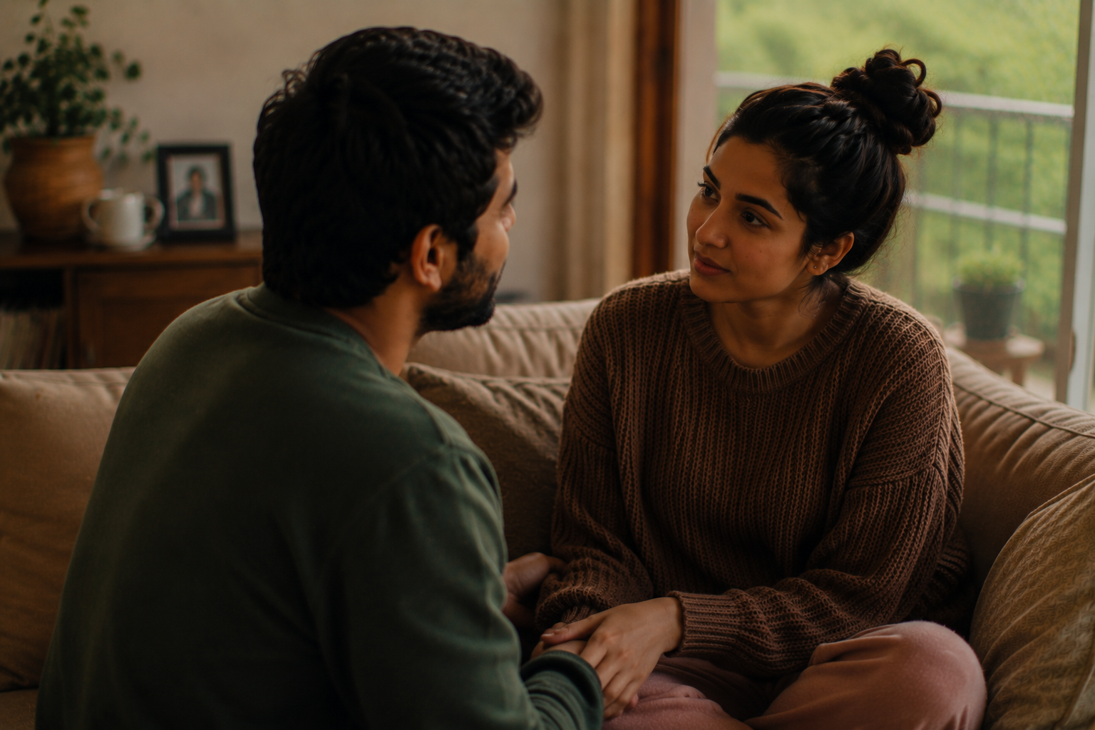 Being honest even when hard - building trust small things that made us feel safe
