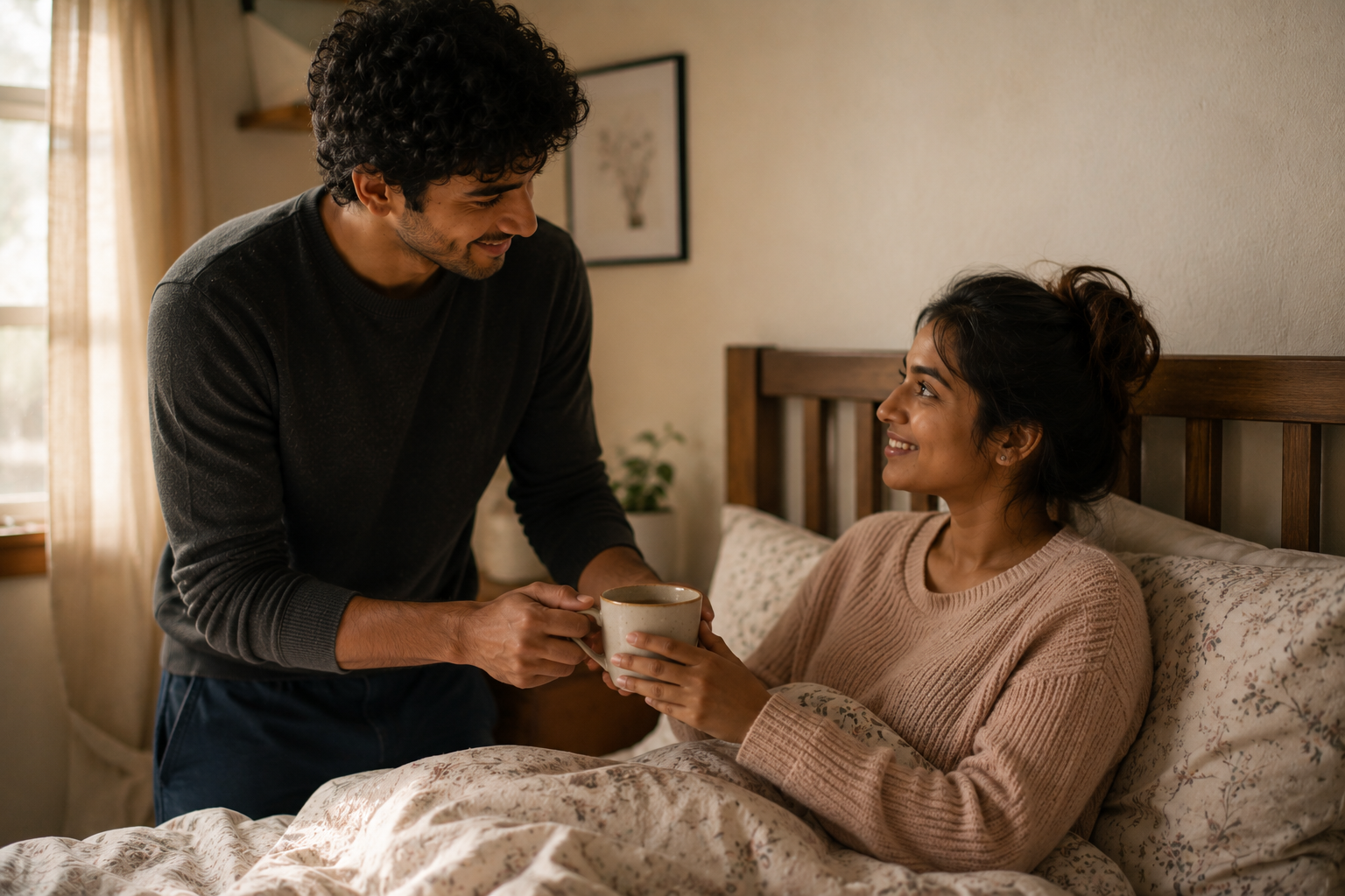 Good morning habits together - cute good morning and good night habits for couples