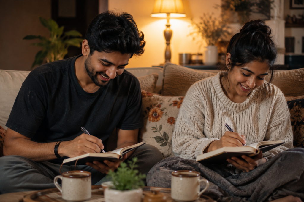 30 Gratitude Prompts to Write Together as a Couple