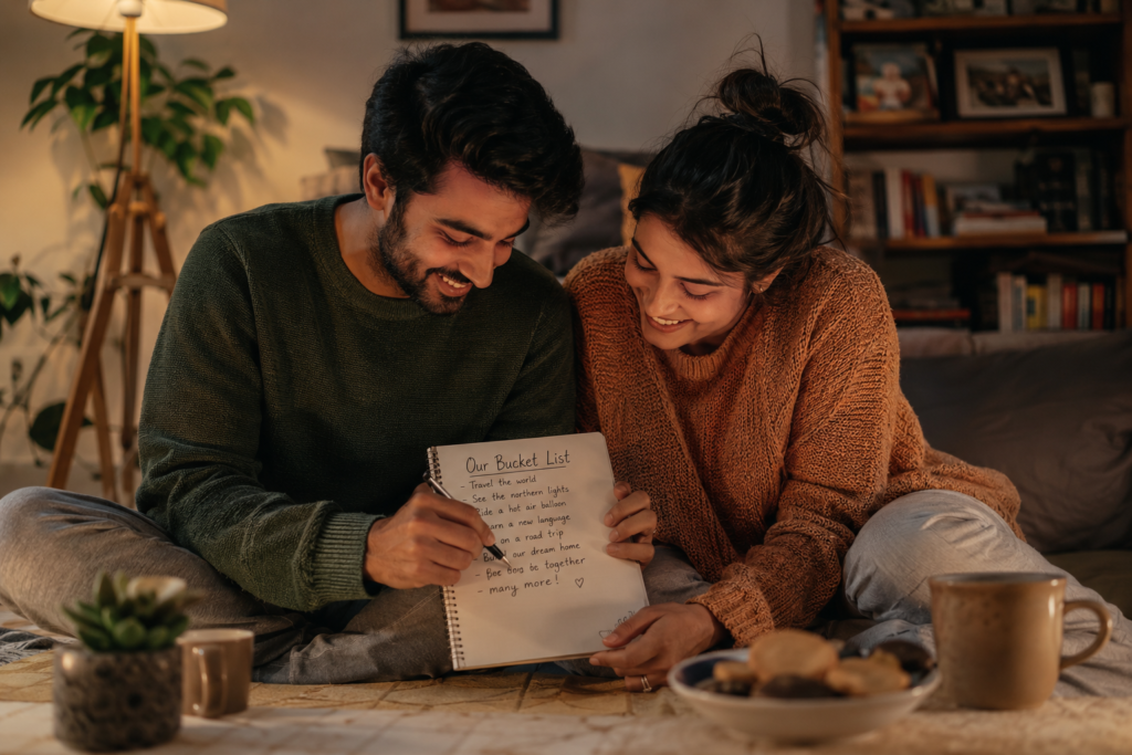 How to Make a Couple Bucket List (With 60+ Fun Ideas)