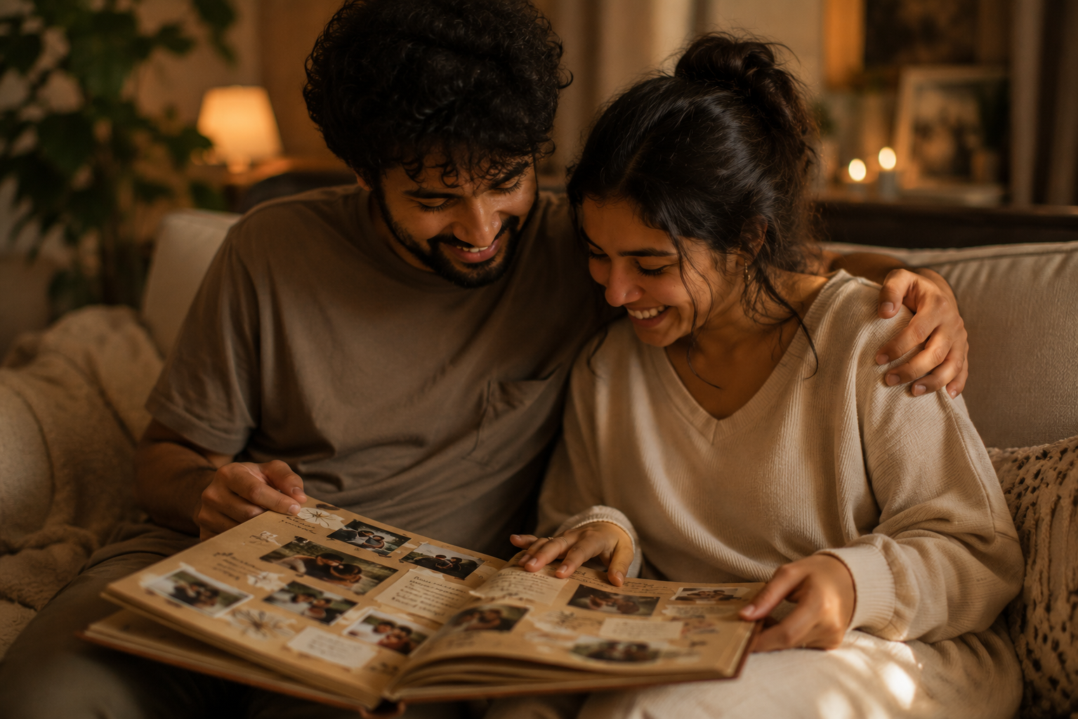 Keeping the scrapbook going over time - how to make a shared memory scrapbook as a couple